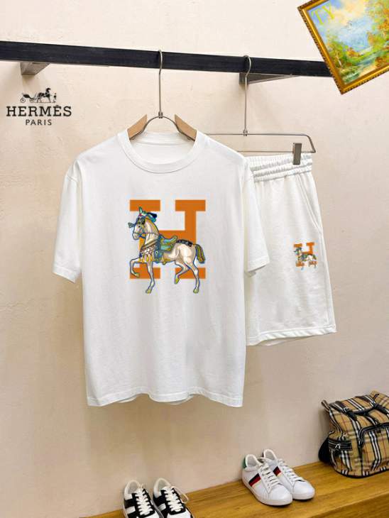 Picture of Hermes Shirt Pant Suits _SKUHermesM-3XL25tx8722391